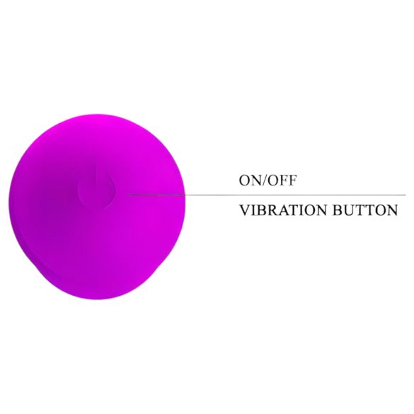 Pretty Love Beck - vibrátor na bod G - vodotěsný - růžový