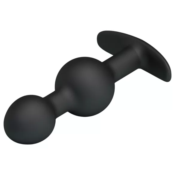 Pretty Love - anální dildo s vnitřní kuličkou - černé