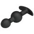 Pretty Love - anální dildo s vnitřní kuličkou - černé