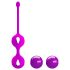 Pretty Love Kegel Up II – duo venušiných kuliček (fialové)