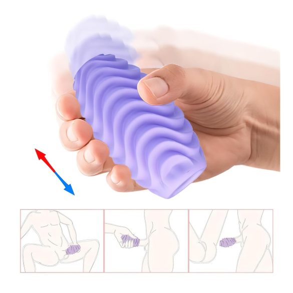 Pretty Love - masturbátor vajíčko - fialová - 1 ks