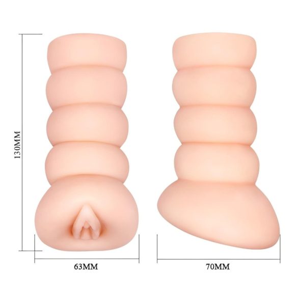 Crazy Bull - masturbátor vagína - realistická - naturální barva