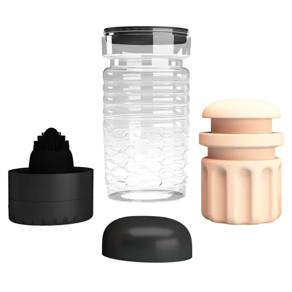 Pretty Love Emily - realistická umělá vagína masturbátor - černá