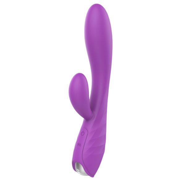 Erotický HD vibrátor - voděodolný, s ohřevem, fialový