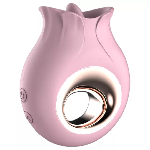 Sex HD - lízací vibrátor - stimulace klitorisu - silikon růžový