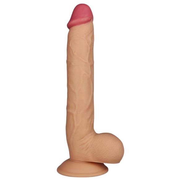 Lovetoy King-Size: přísavkový realistický dildo - 25cm (naturál)