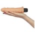 Lovetoy Real Feel - realistický vibrátor 19 cm (přírodní)
