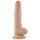Lovetoy Real Extreme - přísavkový dildo - 21 cm (natur)