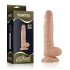 Lovetoy Real Extreme - přísavkový dildo - 21 cm (natur)