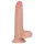 Lovetoy Nature Cock - realistické dvojvrstvé dildo - 18 cm - tělová barva