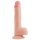 Realistický Dildo Lovetoy 21 cm - Světlý, s přísavkou