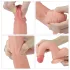 Lovetoy Nature Cock - realistické dildo s dvojitou vrstvou - 20 cm - tělová