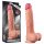 Realistický dvojvrstvý dildo - 25cm (naturál)