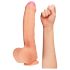 Lovetoy Nature Cock - dvouvrstvý realistický dildo - 28cm (přírodní)