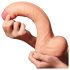 Lovetoy Nature Cock - dvouvrstvý realistický dildo - 28cm (přírodní)