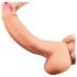 Lovetoy Nature Cock - dvouvrstvý realistický dildo - 28cm (přírodní)