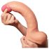 Lovetoy Nature Cock - dvouvrstvý realistický dildo - 30 cm (přírodní)