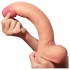 Lovetoy Nature Cock - realistické dildo - dvouvrstvé - 30 cm - tělová barva