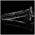 Lovetoy Flawless Clear - dildo s přísavkou - 19 cm (průhledné)