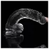 Lovetoy Flawless Clear - dildo s přísavkou - 19 cm (průhledné)