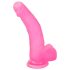 Lovetoy Jelly Studs - přísavný dildo 20cm (růžový)