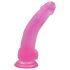 Lovetoy Jelly Studs - přísavný dildo 20cm (růžový)
