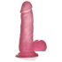 Jelly Studs přísavné dildo 15cm růžové