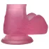 Lovetoy - dildo s přísavkou - gelový, růžový, 15 cm