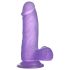 Lovetoy Jelly Studs - přísavkový dildo - 15cm (fialový)