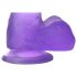 Lovetoy Jelly Studs - přísavkový dildo - 15cm (fialový)
