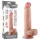 Lovetoy - realistický dildo - dvouvrstvý - 21 cm - tělový