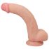 Lovetoy Sliding-Skin - dvouvrstvý dildo - 23 cm (přírodní)