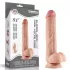 Lovetoy - realistický dildo - dvouvrstvý - 23 cm - tělová barva