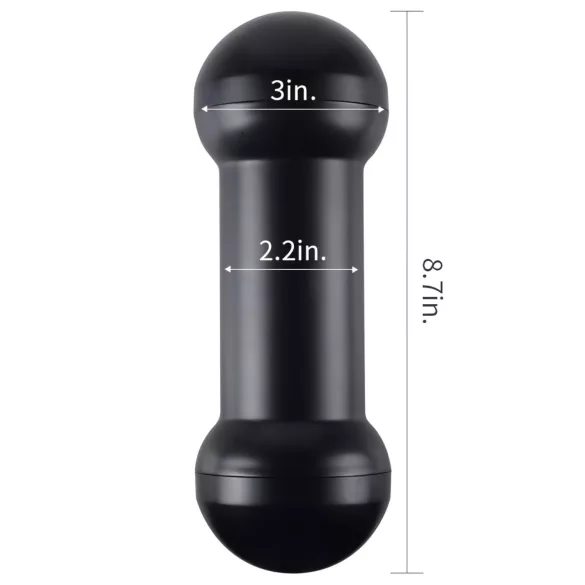 Lovetoy - masturbátor vagina a anus - realistický - tělová barva
