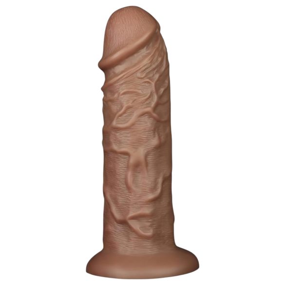 Lovetoy Chubby - realistické dildo s přísavkou - 25 cm (naturální)