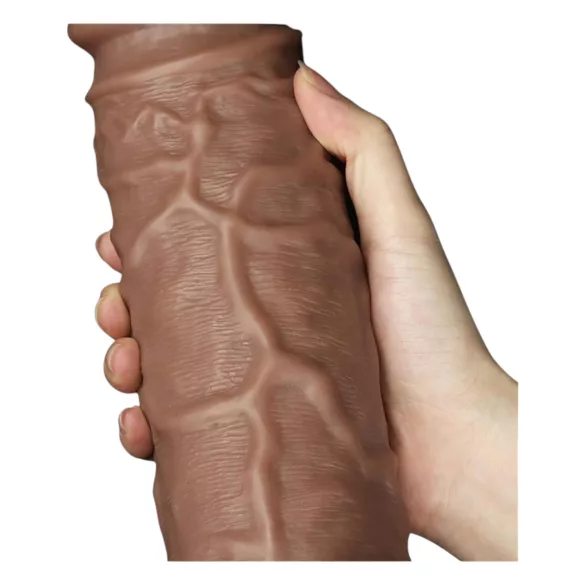 Lovetoy - realistické dildo s přísavkou - 25 cm - tělová barva
