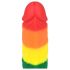 Lovetoy Prider - realistické dildo - 19cm (duhové)