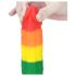Lovetoy Prider - realistický silikonový dildo - 19cm (duha)