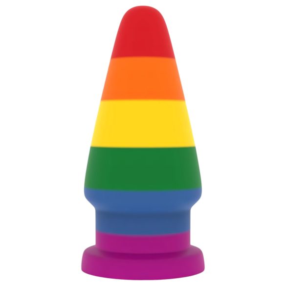 Duha anál plug Lovetoy Prider - 15cm pro hrdé okamžiky
