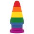 Duha anál plug Lovetoy Prider - 15cm pro hrdé okamžiky