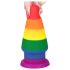 Duha anál plug Lovetoy Prider - 15cm pro hrdé okamžiky