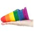 Duha anál plug Lovetoy Prider - 15cm pro hrdé okamžiky