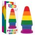 Duha anál plug Lovetoy Prider - 15cm pro hrdé okamžiky