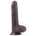 Lovetoy Sliding-Skin - realistický dvouvrstvý dildo - 18cm (hnědý)