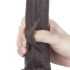 Lovetoy Sliding-Skin - dvouvrstvý dildo - 23cm (hnědý)
