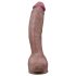 Lovetoy Nature Cock - dvojitá vrstva realistického dilda - 26cm (přírodní)