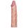Lovetoy Pleasure X-tender - návlek na penis, 19 cm (přírodní)