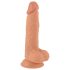 Mr. Rude - realistický přísavný dildo 19cm (naturální)
