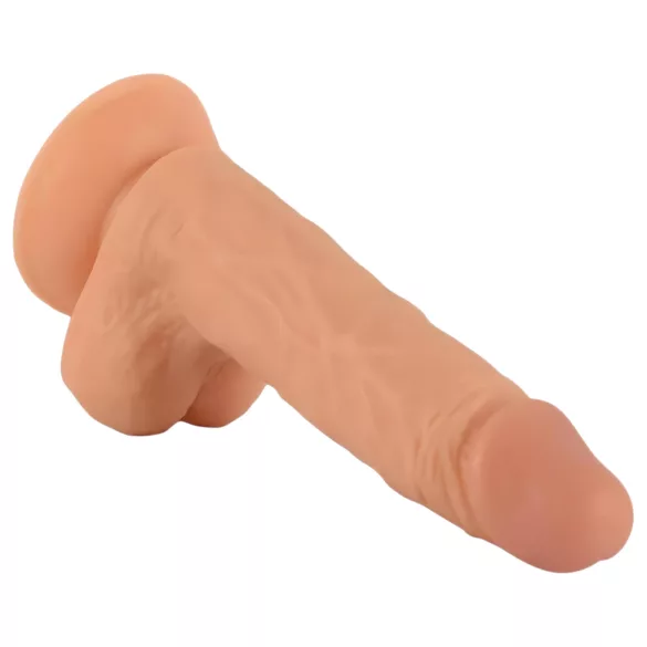 Mr. Rude - realistické dildo s přísavkou - 19 cm - naturální