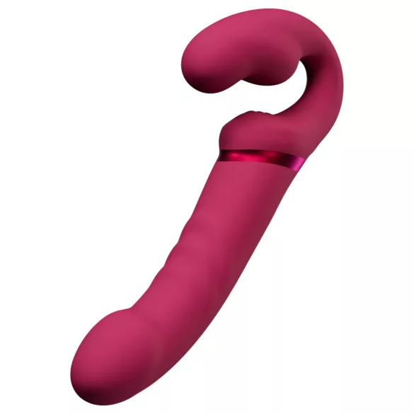 LOVENSE Lapis - připínací vibrátor bez popruhů (červený)